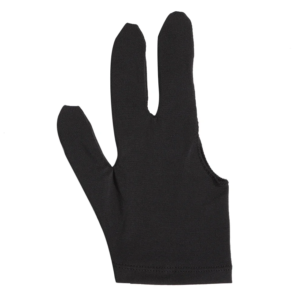 VOLLGUFEN 1 PCS 3 Gant De Billard Doigts Pour Hommes Femmes Gants De Queue  De Billard Main Droite Ou Gauche Gants De Billard Interchangeables