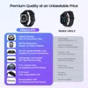 Filwans GTS Smartwatch 2.01" AMOLED Smart Watches for Men Women Sports Health Sleep Monitoring Smart Watch 2024 Blutooth Calling 2