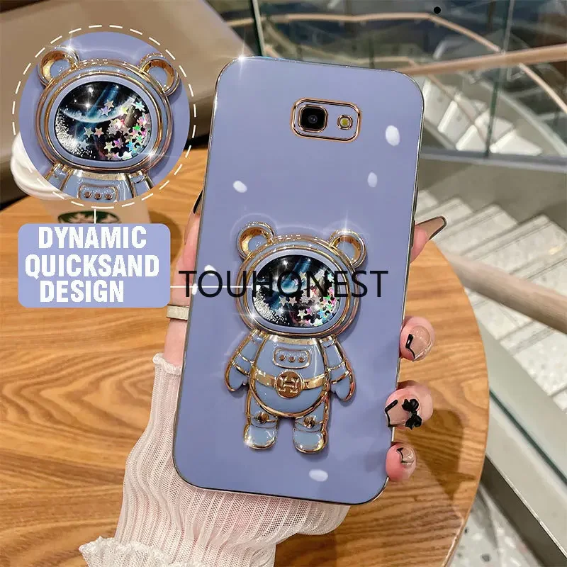 Quicksand Astronaut Phone Holder Case For Samsung Galaxy J2 J4 J5