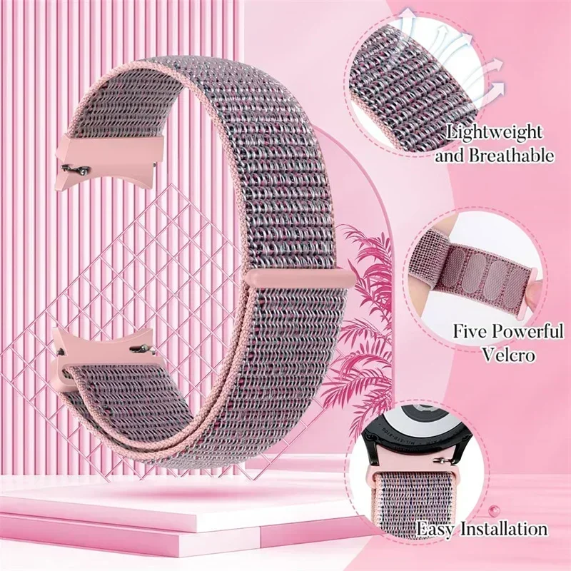 Seamless Nylon Loop Sport Band Bracelet