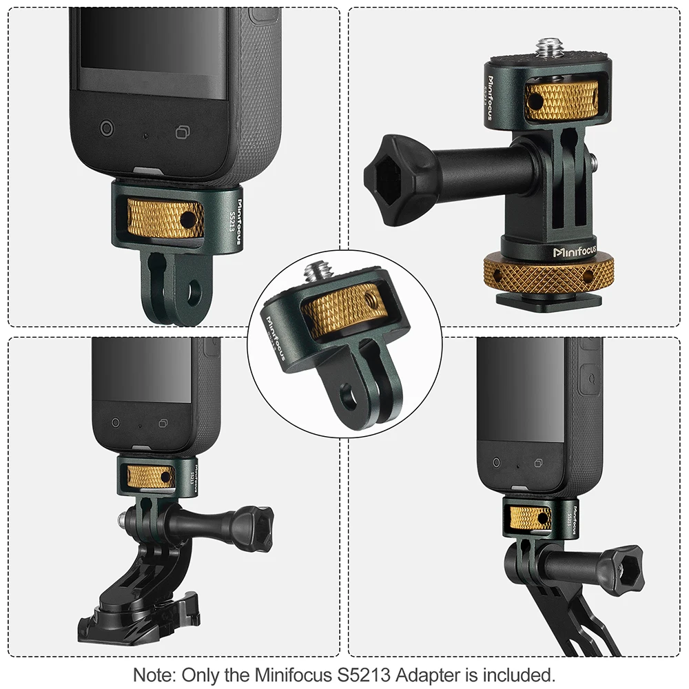 GoPro Tripod Mount Adapter With Thumb Screw & Nut - Fits HD HERO 4, 3, 3+, 2, 1 Cameras 3 thumbnail image