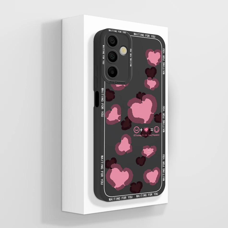 thumbnail image 1 of For Samsung Galaxy A15 Case Artistic Style Full Coverage Anti Choc Liquid Silicone Protector For Samsung A 15 4G 5G Back Cover, 1 of 5