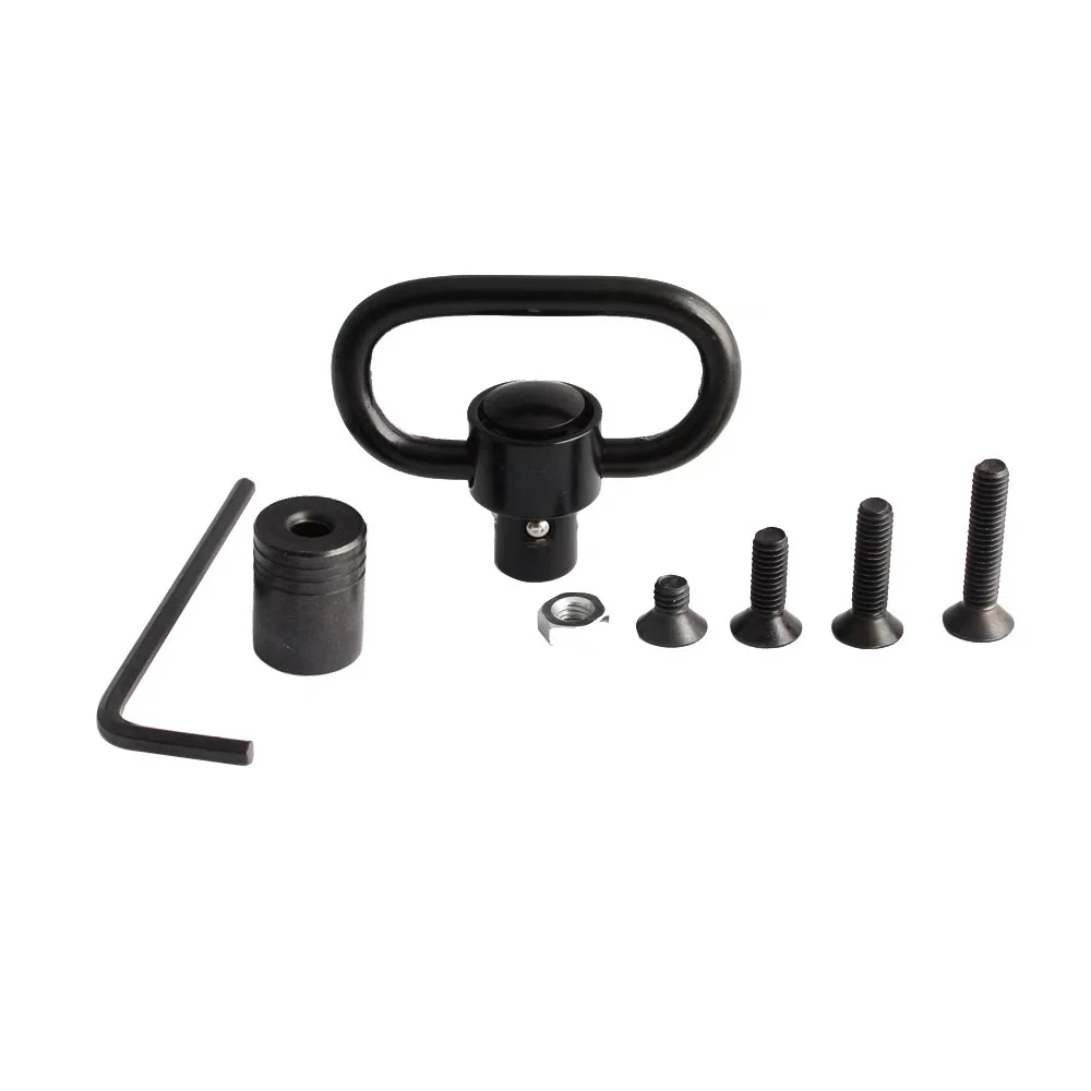 Kit montage rapide détachable 1.25 pouce pour écharpe de pêche fixation rapide équipement outdoor