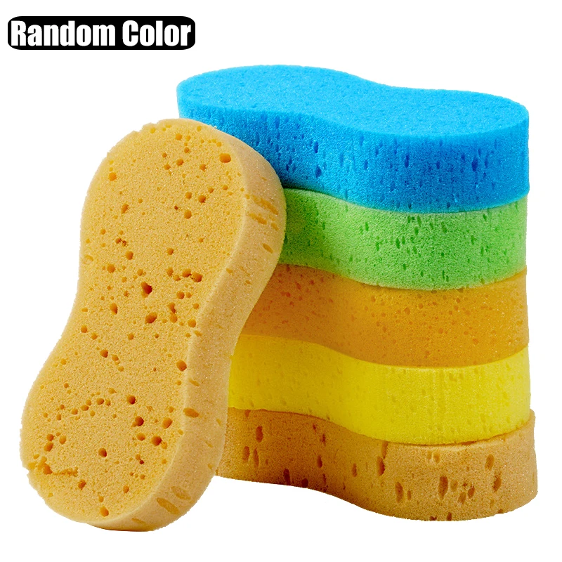 Car Wash Sponge Honeycomb Large Sponges High-density Car Washing Sponge Block Auto Detailing Foam Cleaning Tools Car Accessories 5