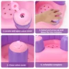 Swimbobo Inflatable Portable Multifunctional Kids Sofa Seat Chairs for baby Bath Shower Learning Bathing Stool Eating Pvc Chair 5