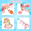Children Summer Water Guns Toy Outdoors Swimming Pool Beach Paddle Toy Parent-Child Interaction Cartoon Backpack Water Fight Toy 5