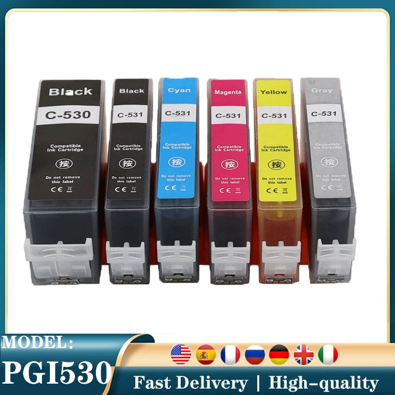 

Совместимый цветной струйный картридж для принтера Canon Pixma TS8750 TS8751