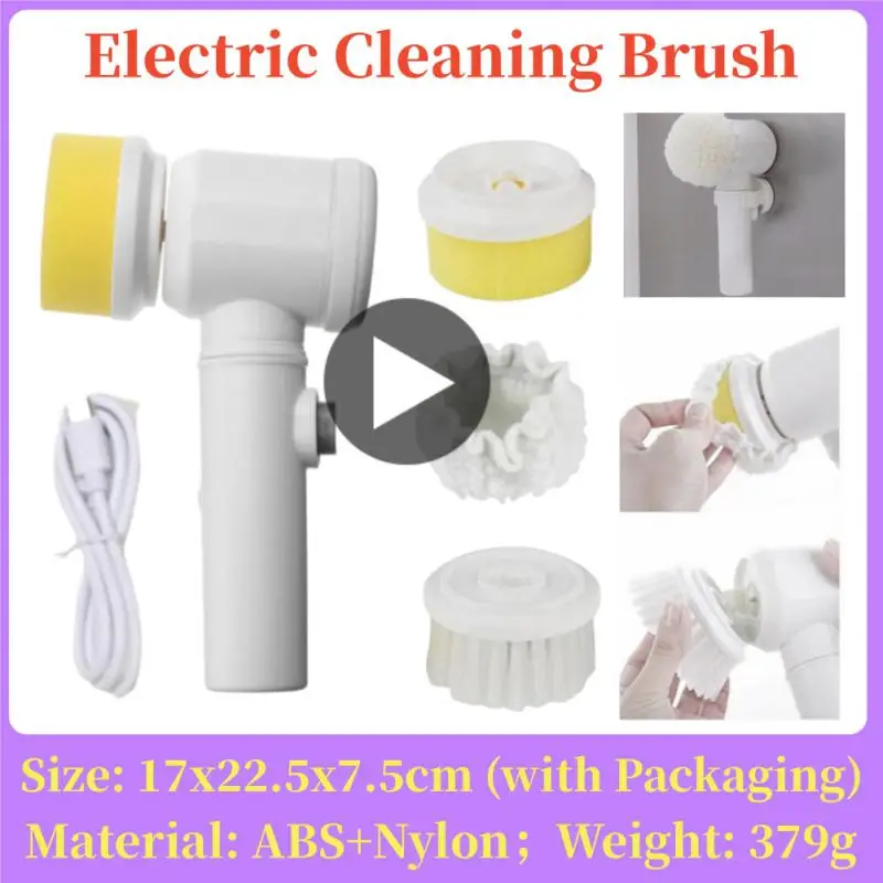 

Беспроводная электрическая чистящая щетка, щетка для мытья посуды, профессиональная Чистящая Щетка для плитки в ванне