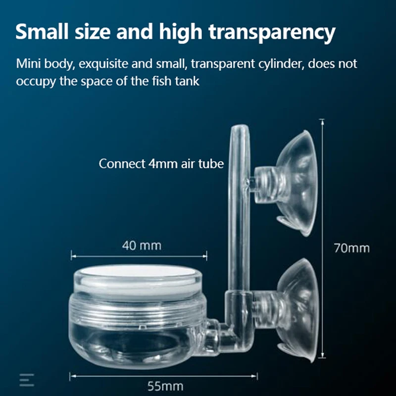 1Pc Aquarium CO2 Diffuser 3