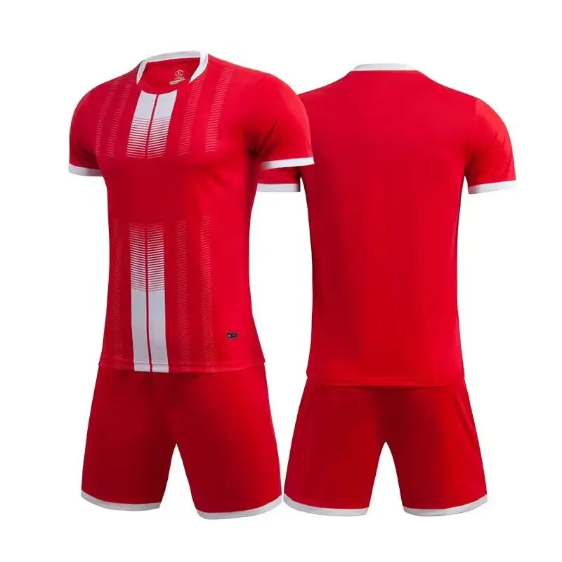 Profession Football Survetement Sets Athlet Fotbol Jersey uniforms Men Youth Soccer Kits Set Clothes Socks Shin pad M8602