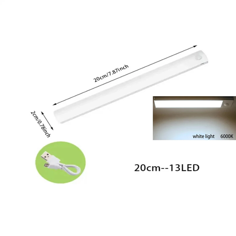 Rechargeable Dimmable LED Motion Sensor Night Light