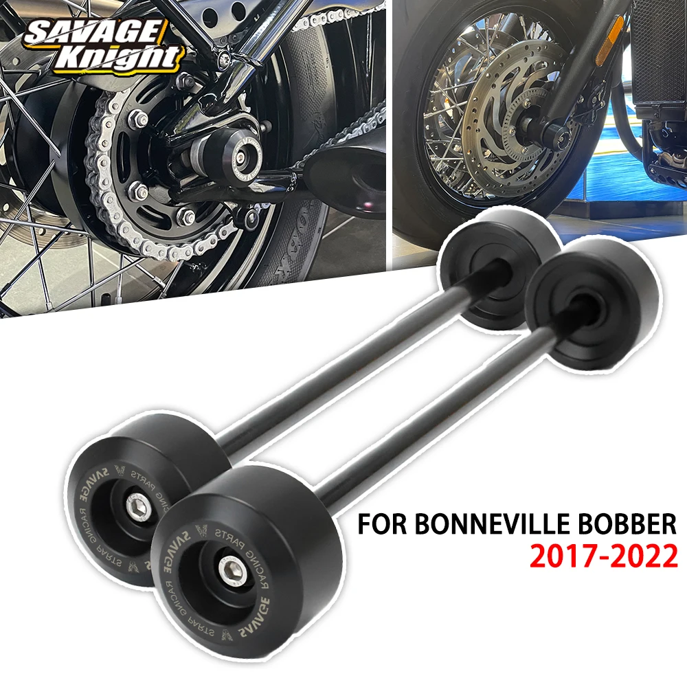 Motorcycle Front Rear Wheel Fork Slider For Bonneville Bobber 20172022
