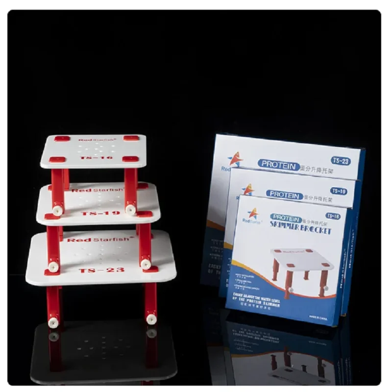 

Усилитель-скиммер с красной морской звездой для любого сепаратора белка, увеличивает рост, поднимает, поднимает, подставка для резервуара в морской воде, кронштейн