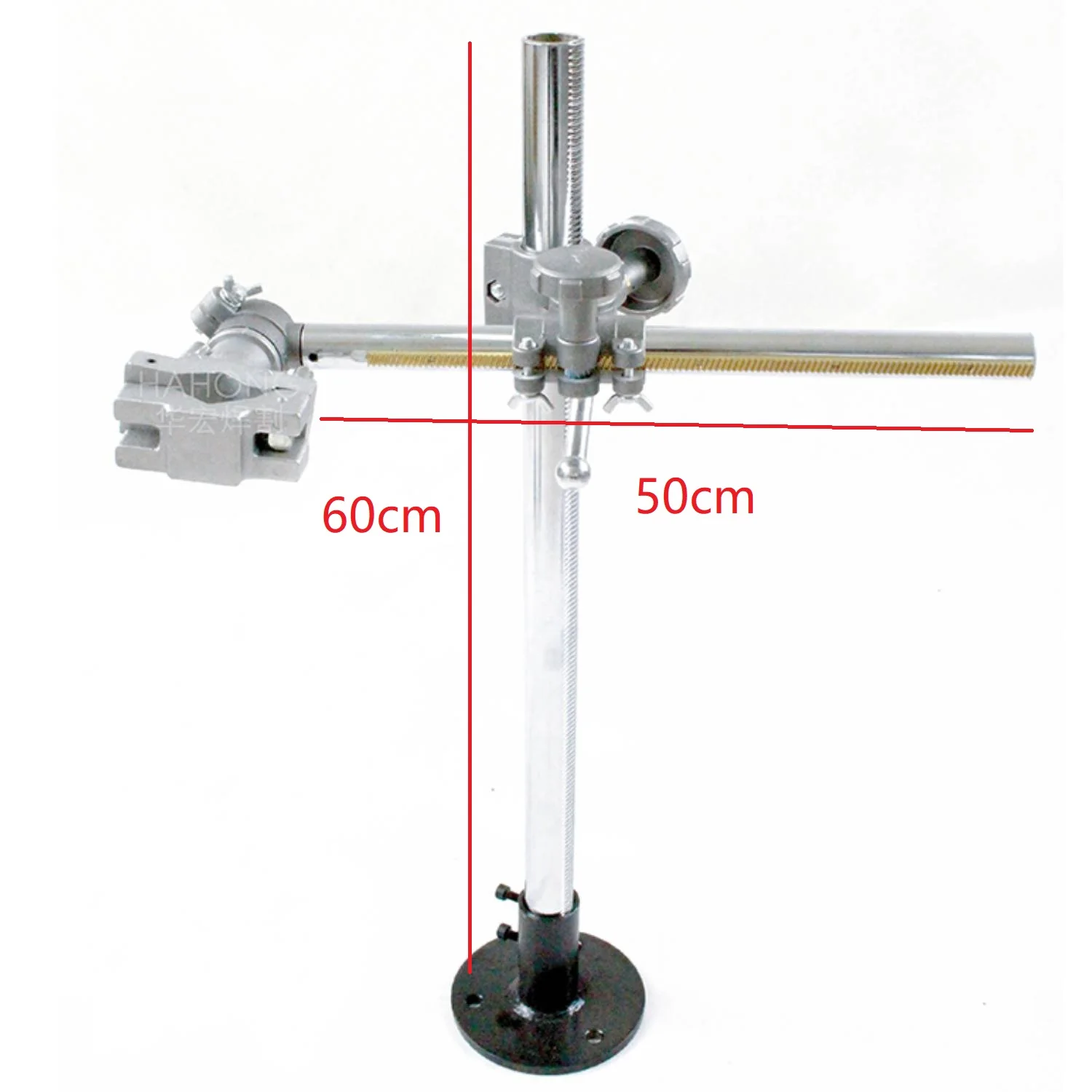 60x50cm Automatic Welding Positioner Part Table Tube Welder Torch Holder TIG MIG Gun Support With V Clamp