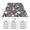Bull Terrier Soft Durable Blankets Pet Gray Camping Bedding Throws Winter Funny Design Flannel Bedspread Sofa Bed Cover 6