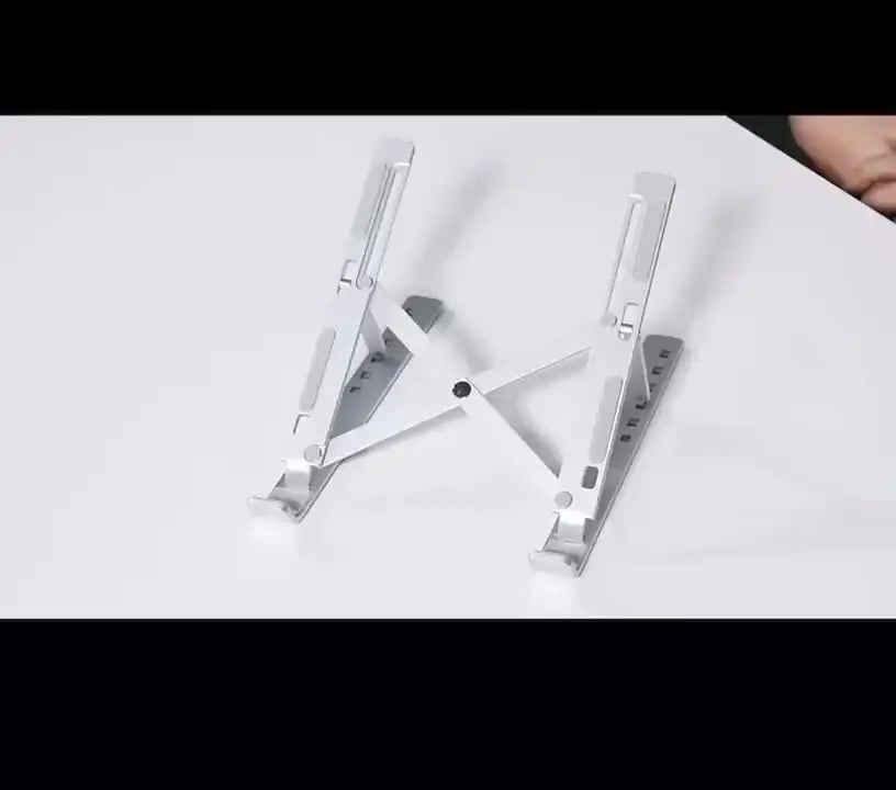 Matel Computer Stand Adjustable Metal Laptop Stand For MacBook And Laptop | Daraz.com.np
