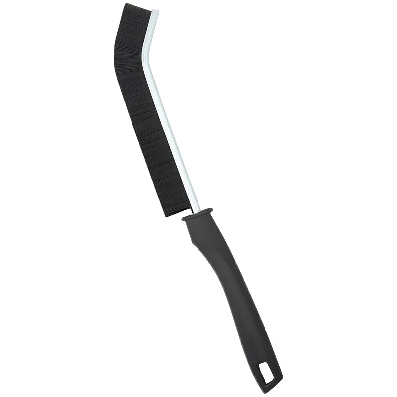 

Tiles Grout Cleaner Long Brush to Clean Crevice Household Cleaning Brush Bathroom Floor Door Window Remove Dust Nylon Brush
