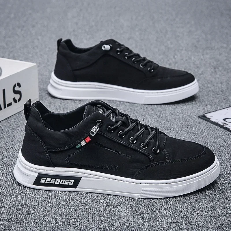 Men's Casual Shoes Waterproof Breathable Men's Vulcanized Shoes Comfortable Lightweight Quality Vulcanized Shoes for Men Sneaker 4