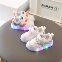 Tenis Children Led Shoe Boys Girls Lighted Sneakers Glowing Shoe for Kids Soft Soled Breathable Casual Infant Toddler Baby Shoes 1