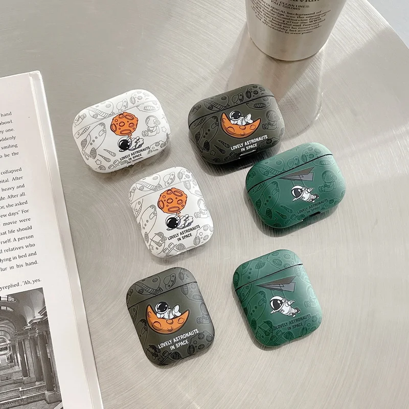 Custodia Per Auricolari Astronauta Per Airpods Pro 2 Cartoon Cute Air Pod Cover Per Auricolari Airpods 3 Scatola Di Ricarica Per Apple Air Pods Pro 2 