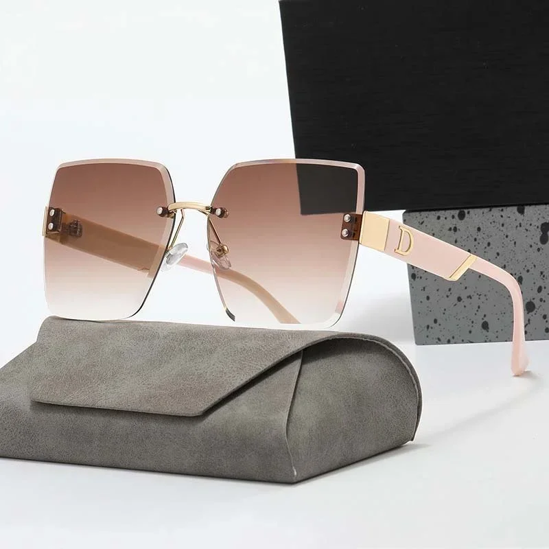 

New Fashion Square Sunglasses Women Luxury Sun Glasses Female Brand Designer Oversized Gradient Mirror Vintage Oculos De Sol