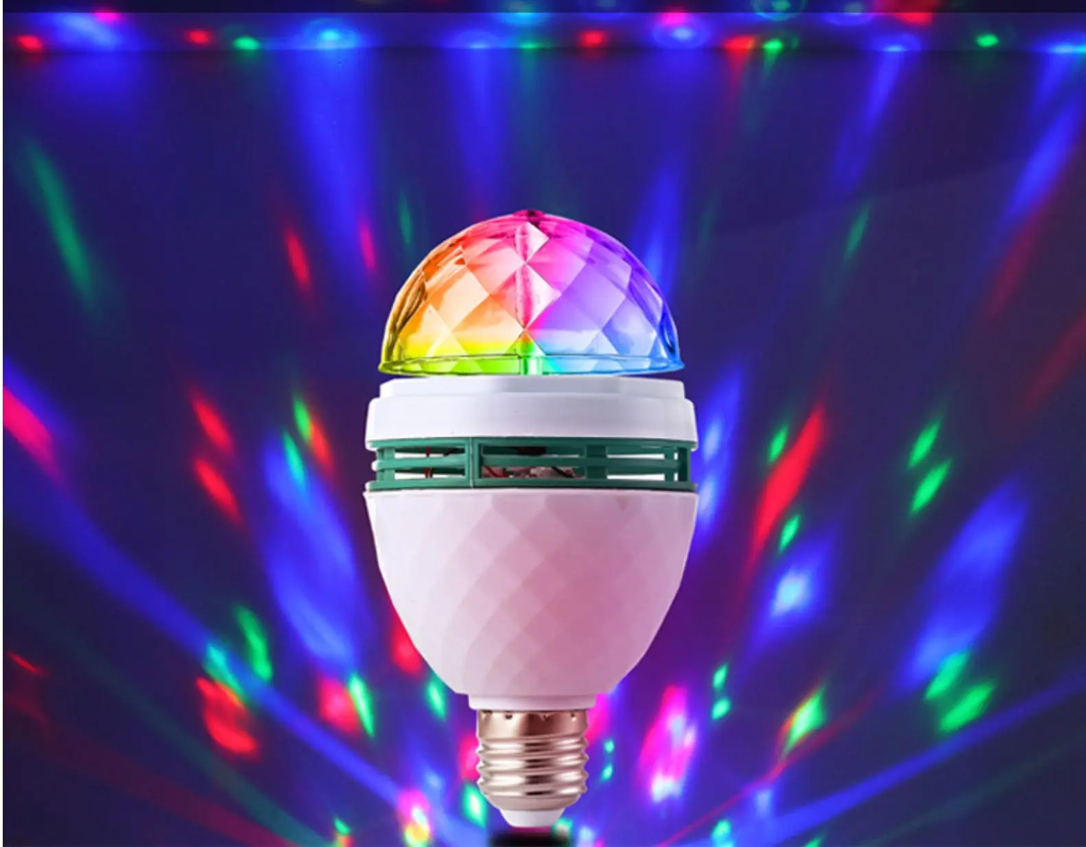 Led Bunte Rotierenden Licht Kristall Kleine Magische Kugel Bühne Licht-Licht  Kleine Lampe Licht Hause KTV Farbwechsel Licht - AliExpress