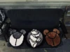 Kuma rug bear cushion, camp carpet, camping edge blanket, several blankets floor blanket, outdoor comfortable fluff seat cushion 6