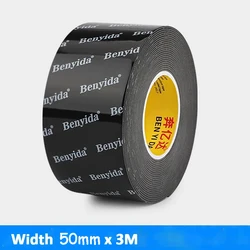 Long Double - Sided High - Viscosity Adhesive Tape - Temperature Resistant and Weatherproof (50mm)