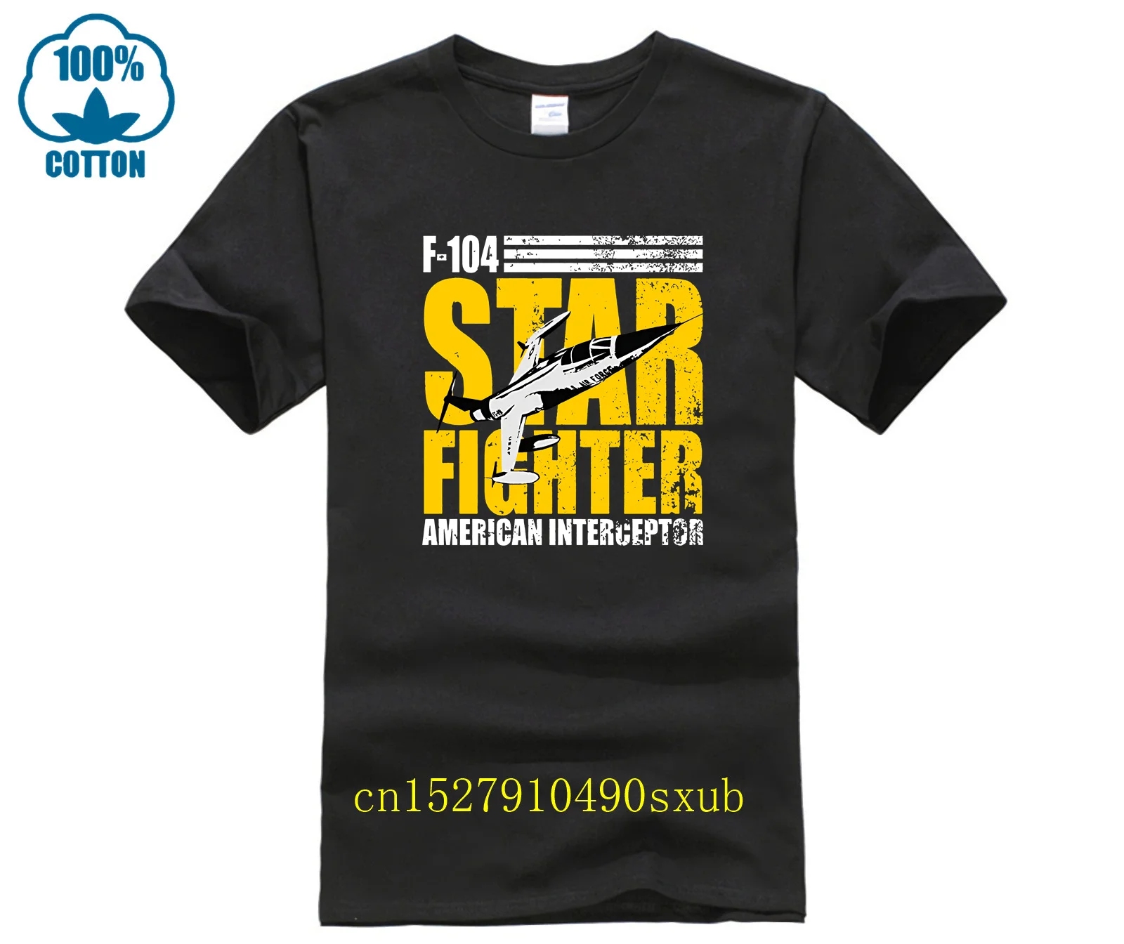 Maglietta Sportiva Da Uomo Air Force Fighter Felpa F104 Starfighter Colonhue T-Shirt Moda Casual Da Uomo Nuova Estate
