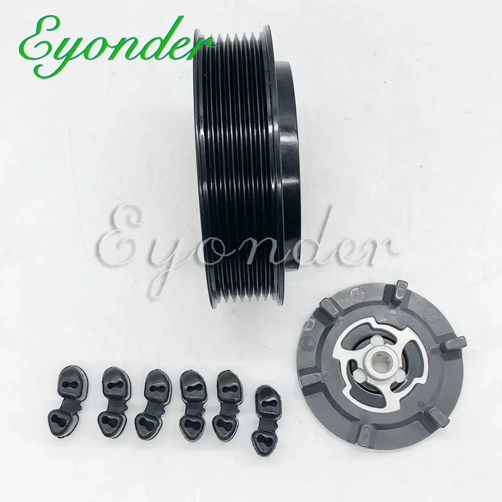 A/C AC 컴프레서 클러치 풀리 6SEL14C for Renault GRAN TOUR 1.9 2.0 GRAND SCENIC III 1.9 SCENIC 3 8200956574 4471500012