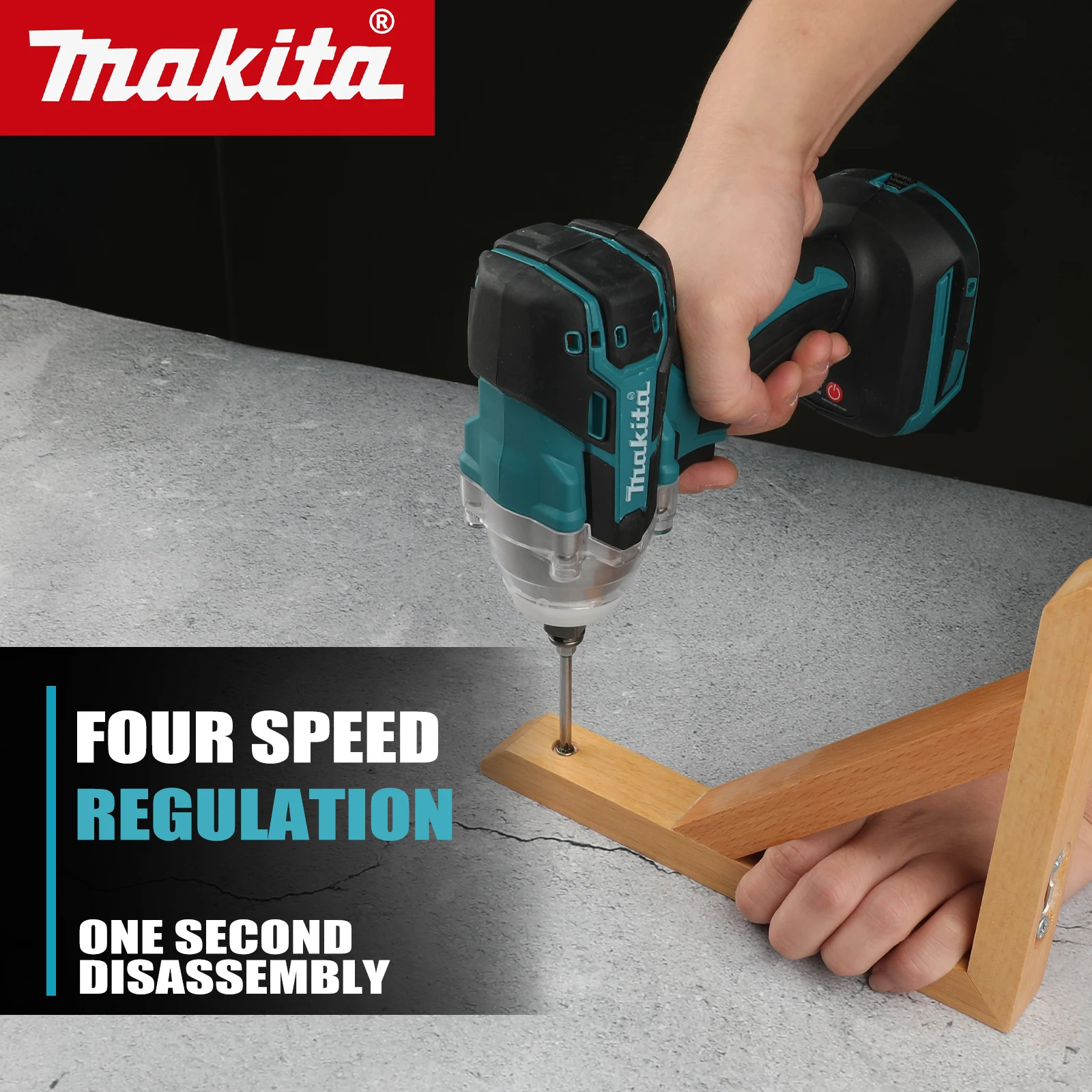 Makita DTW285 brushless rechargeable impact electric wrench 18V