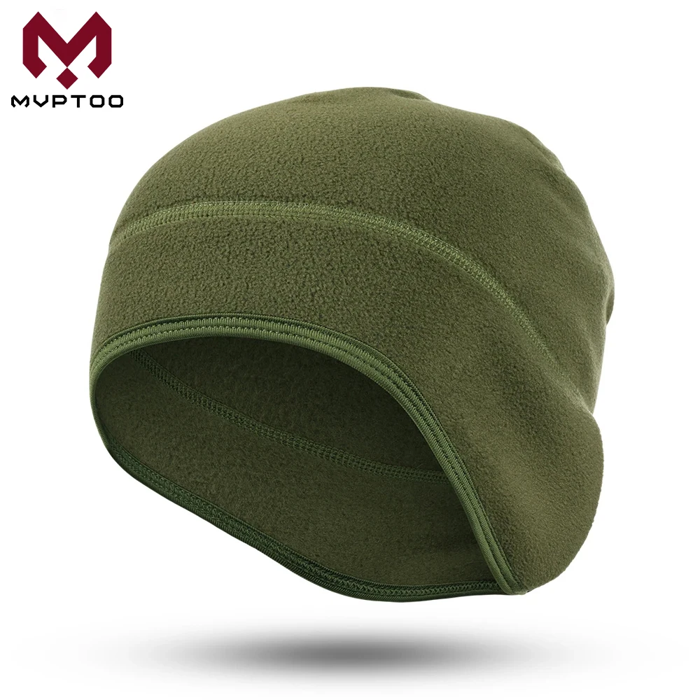 Cozy Winter Fleece Beanie with Ear Warmer and Windproof Protection