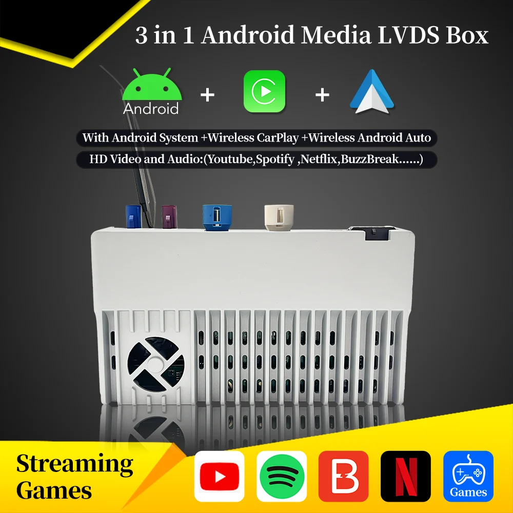 2026 무선 CarPlay 스트리밍 박스, OEM 유선 CarPlay가 있는/없는 A클래스 W177 V177 차량용, 안드로이드 13 탑재