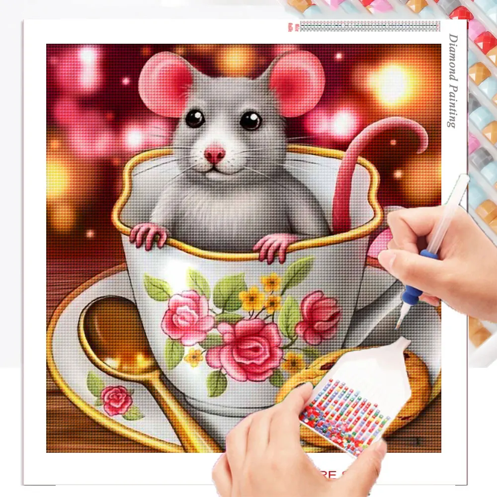Cute Mouse Animal Painting