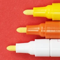25 Pcs Paint Pen Replacement Refills Nibs Alcohol Universal Replacements Points Writing Polyester Chemical Fiber Office 2
