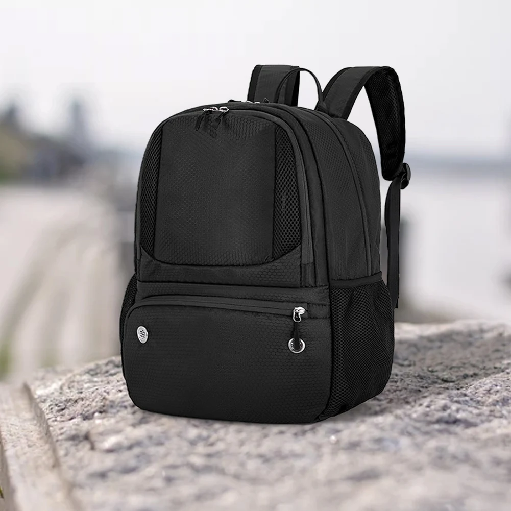Basketball Backpack Sports Training Equipment Bag with Ball and Shoe Compartment Gym Backpack Waterproof for Basketball Players