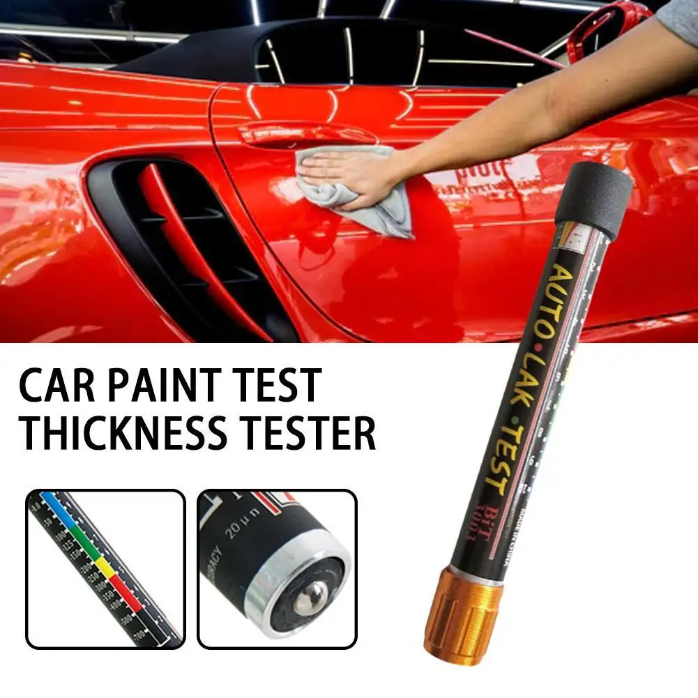 Auto Malen Test Dicke Tester Meter Gauge Auto Malen Autos Farbe Crash Test  Prüfen Lack Tester mit Magnetische Spitze Skala - AliExpress