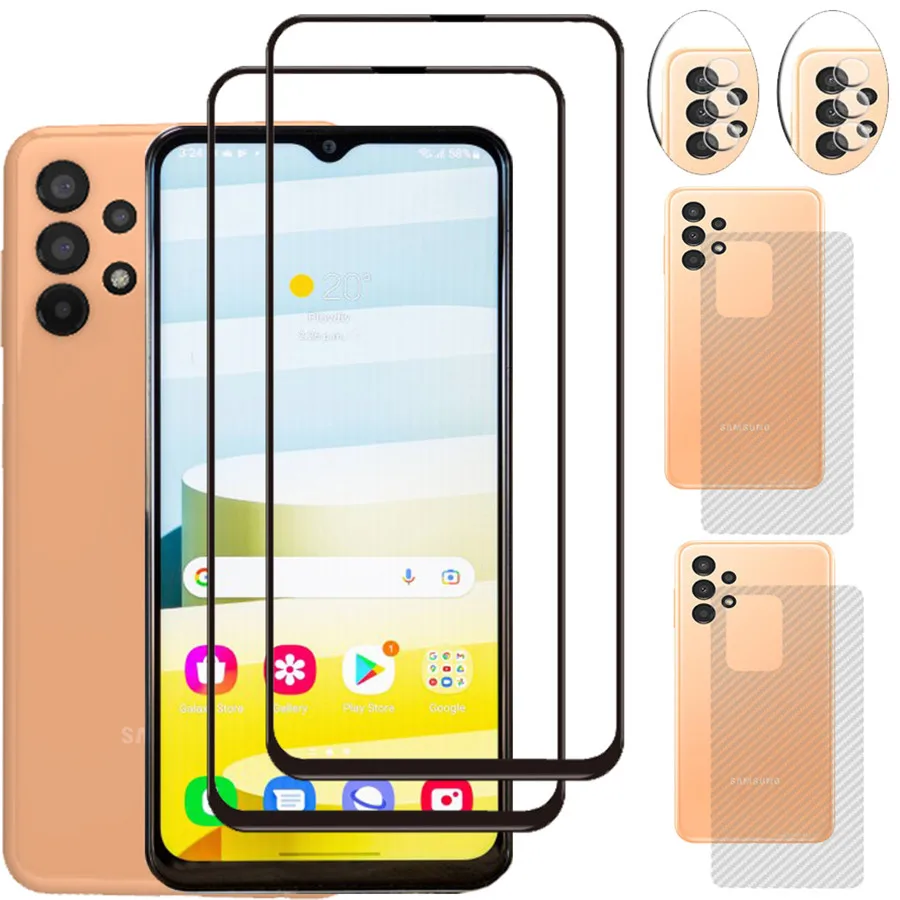 Samsung A13 A53 A54 Vidro Temperado Para Samsung Galaxy A13 A23 Protetor De Tela Samsung A 13 23 Câmera Samsung A33 A73 Vidro Protetor Samsung A53 5G 