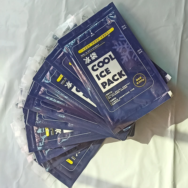 Полиэтиленовый охлаждающий пакет для льда