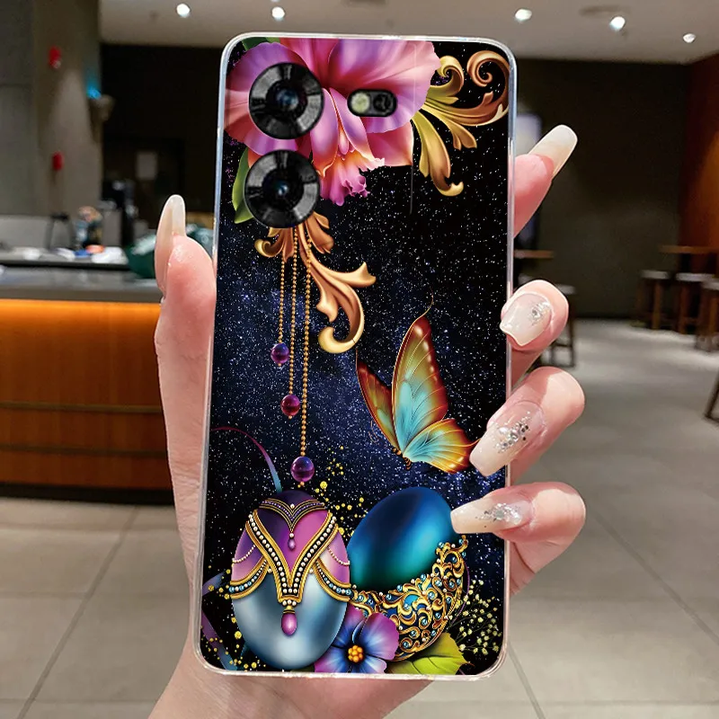 Aesthetic Cute Cat Soft Transparent Silicone Phone Case