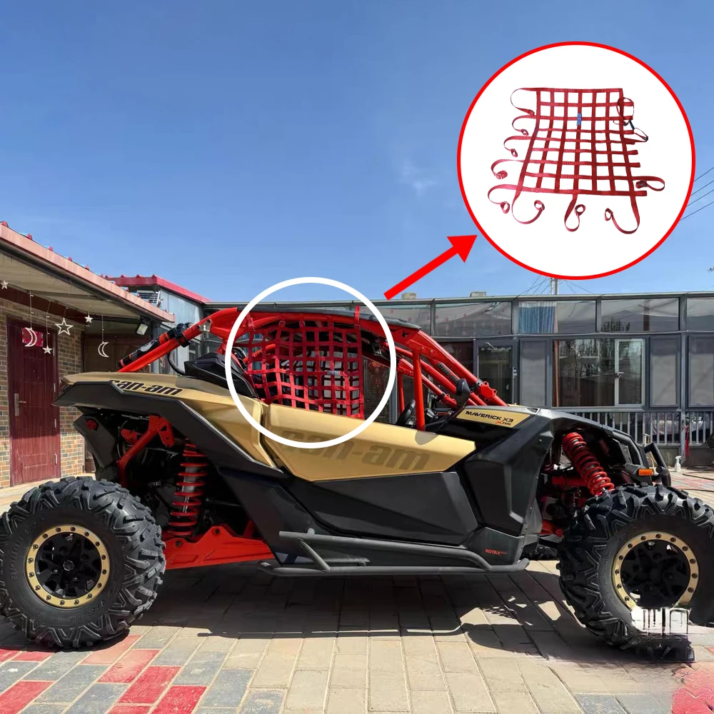 Utility Terrain Vehicle (UTV) Accessories Safety Window Net High Quality Parts for Can Am Maverick X3