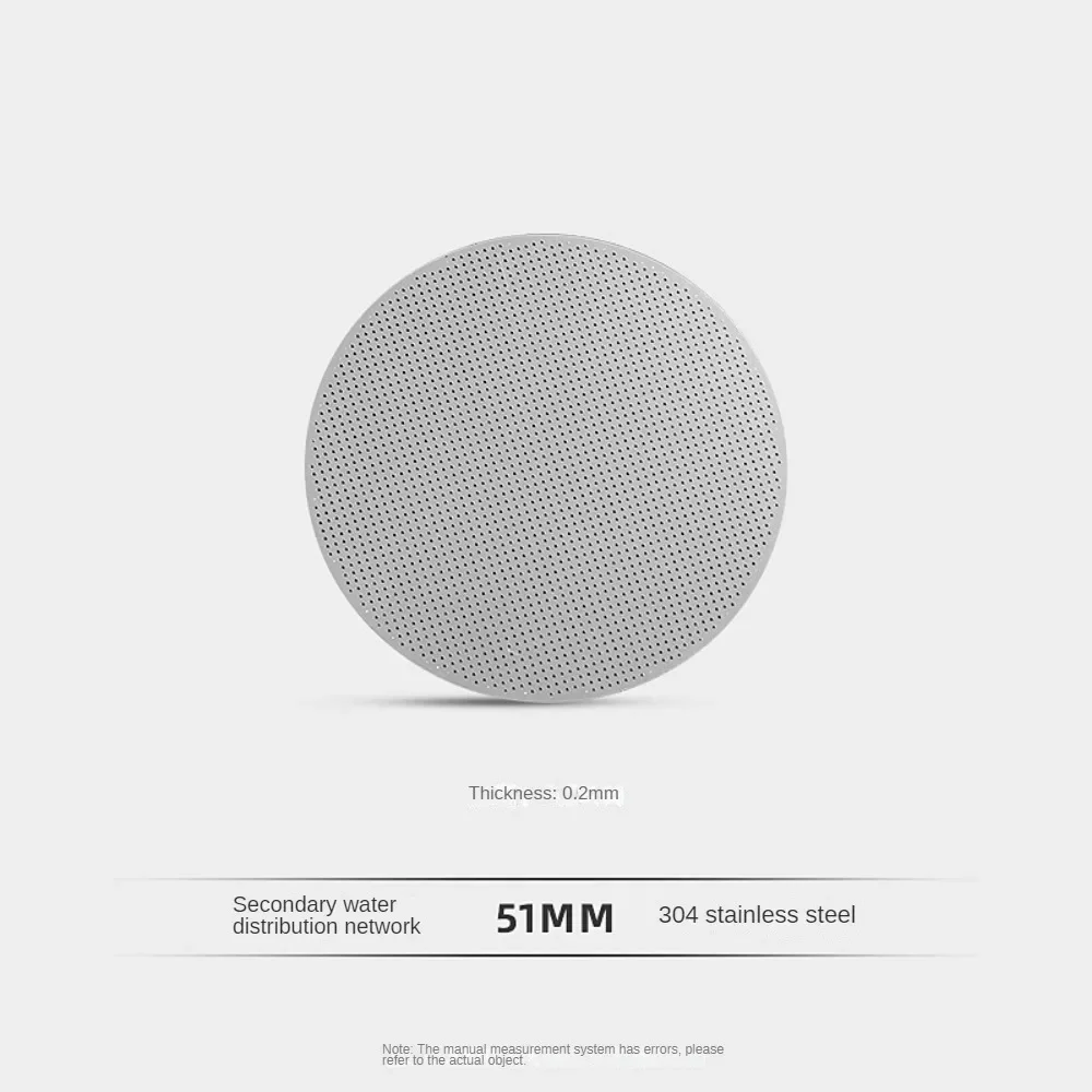 Espresso Puck Screen Coffee Filter 51mm 53.5mm 58.5mm Reusable Holder 0.2mm For 51mm 54mm 58mm Portafilter Barista Accessories