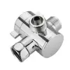 Shower Diverters Connector Toilet Bidet Water Separator Faucet Splitter Valve Three-way Water Diverter T-shaped Adapter 6