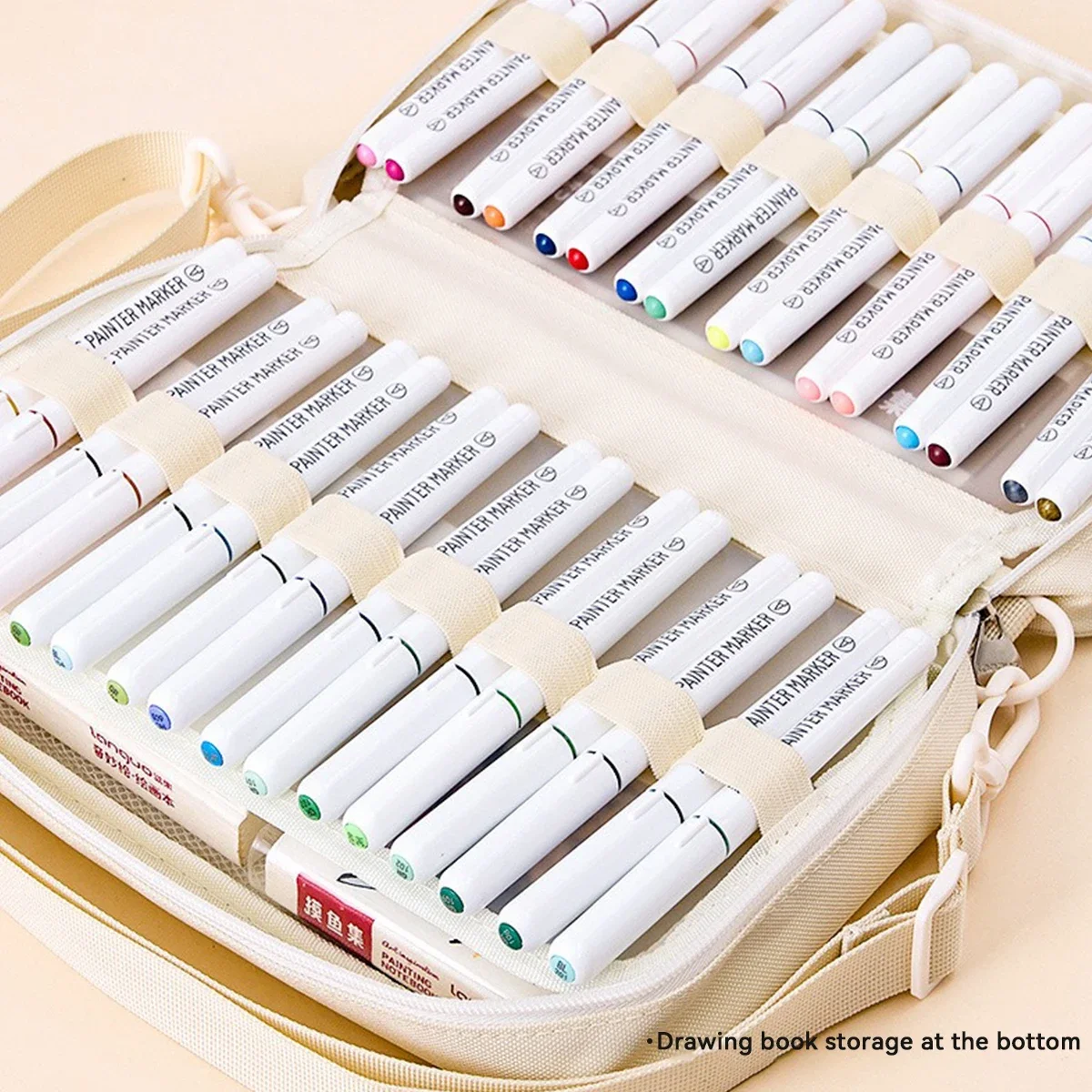 Acrylic Marker Set - 9pcs Mixed Color Art Pens for Kids Rock Painting DIY Crafts