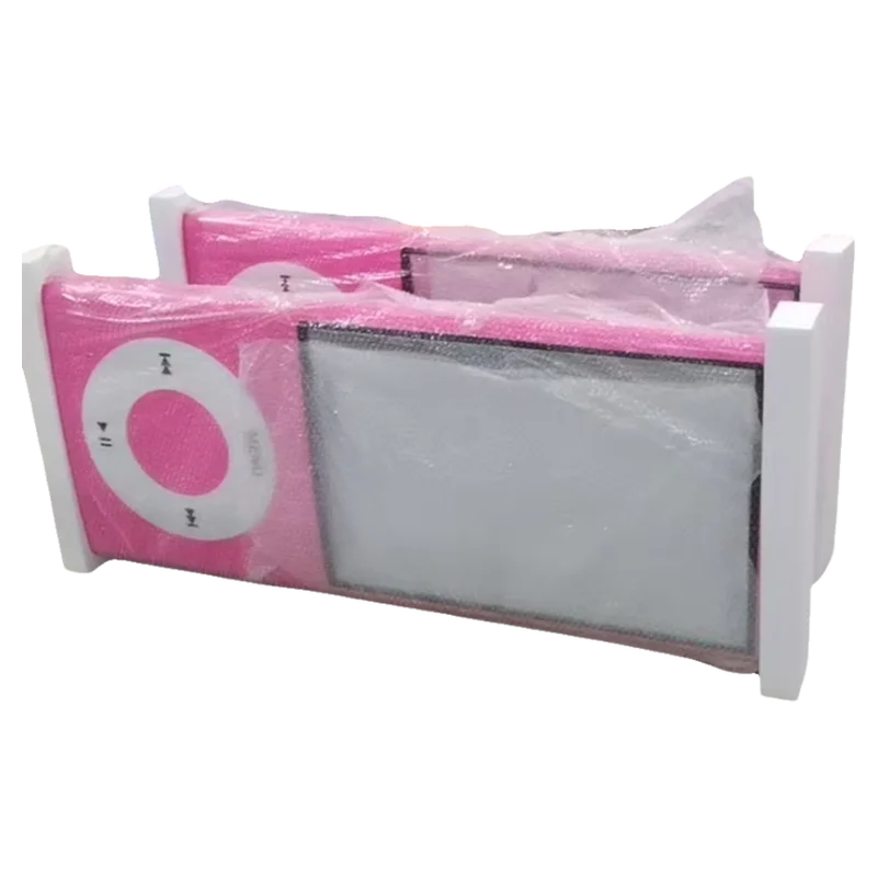 مرآة زجاجية من الخشب الصلب iPod mp3، مرآة كاملة ال...