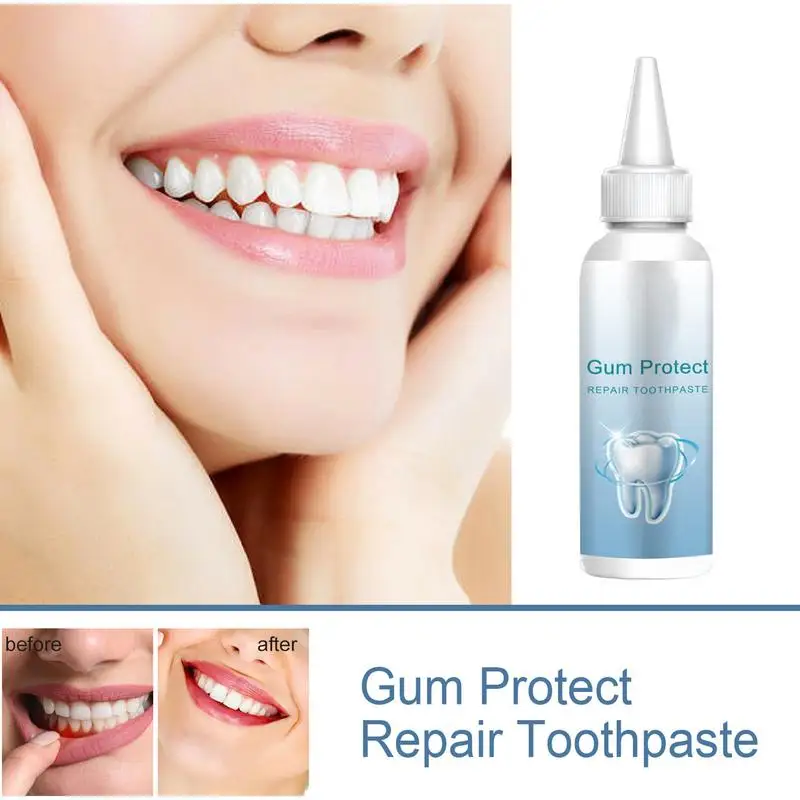 Gum Restore Toothpaste Repair Bright Toothpaste 30ml Fresh Breath Toothpaste for Reduce Yellowing Fresh Breath Teeth Care