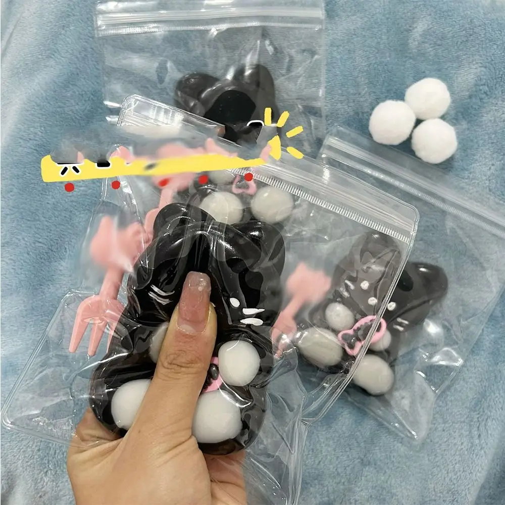 Fidget Bear Toy Squishy Bear Small Cute Animal Antistress Decompressions Vent Squeeze Toy Novelty Kids Birthday Gift 2