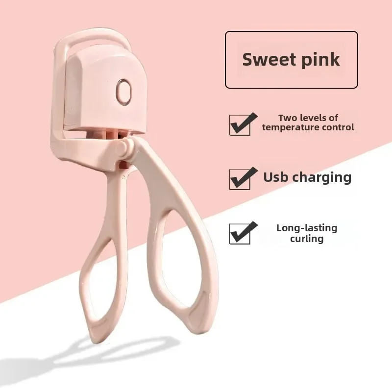 Lasting Lash Curler Tool Naturally Curled Electric Eyelash Curler Intelligent Temperature Control Styling Make Up Eyelashes Curl eyelash curler