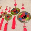 1PC Bagua Mirror Chinese Feng Shui Bagua Mirror With Chinese Knot Tassel for Office Family Protection Automobile Decoration 5