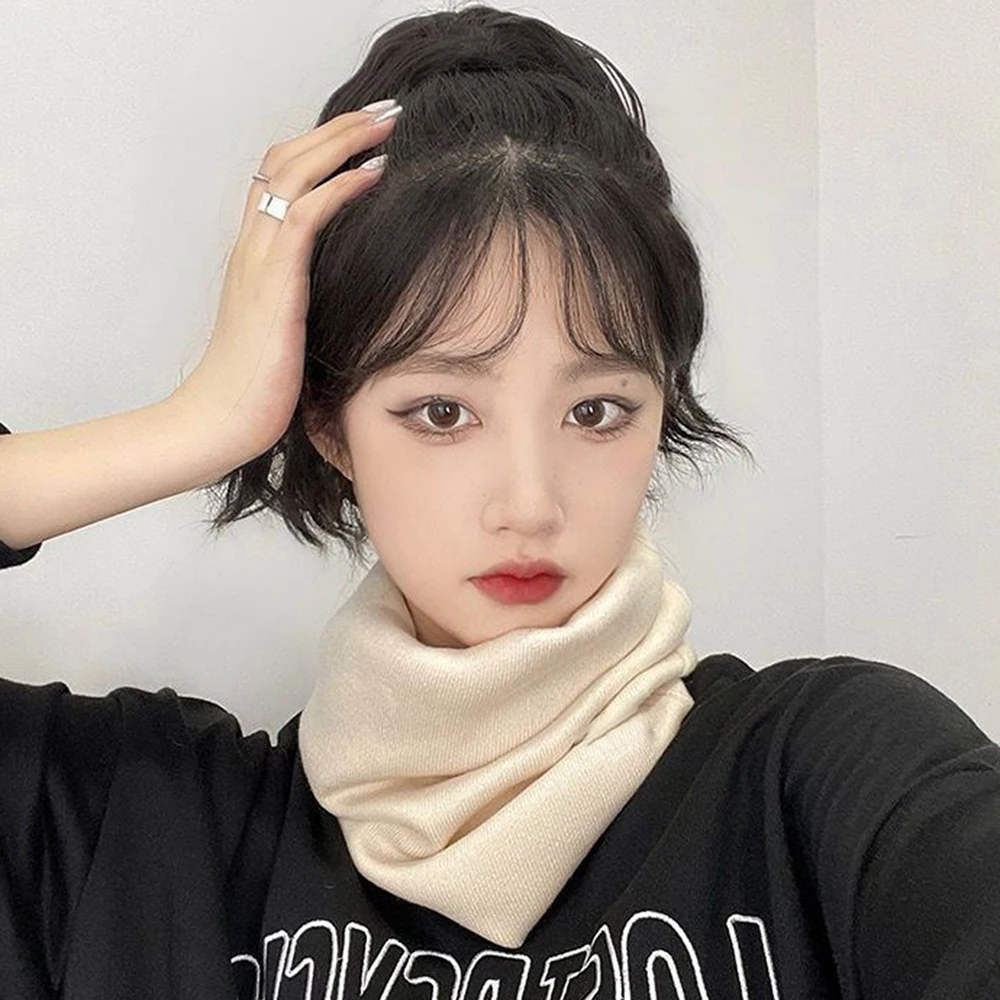 Рисунок 5 - Однотонные теплые шарфы с защитой